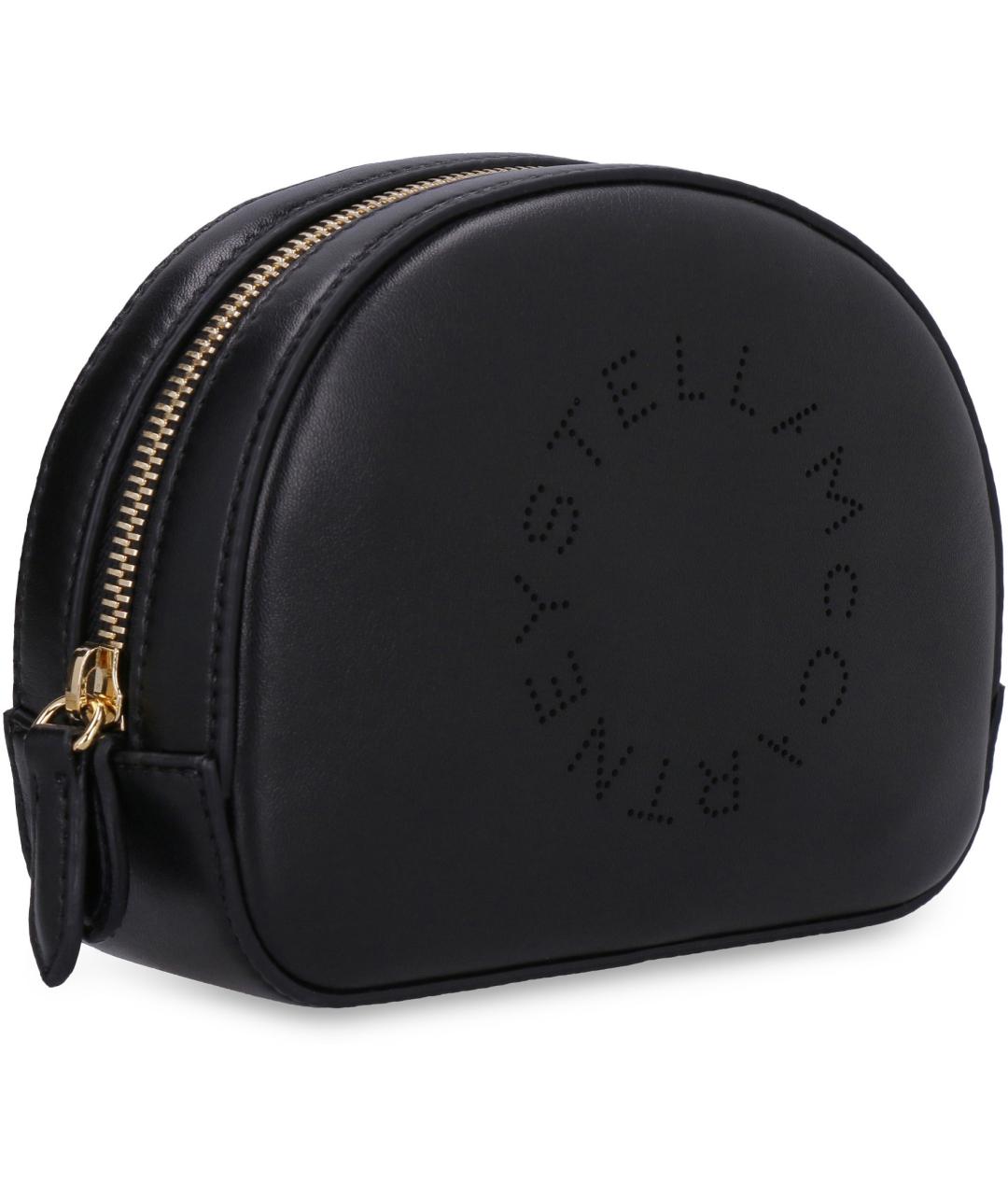 STELLA MCCARTNEY Черная косметичка из искусственной кожи, фото 3