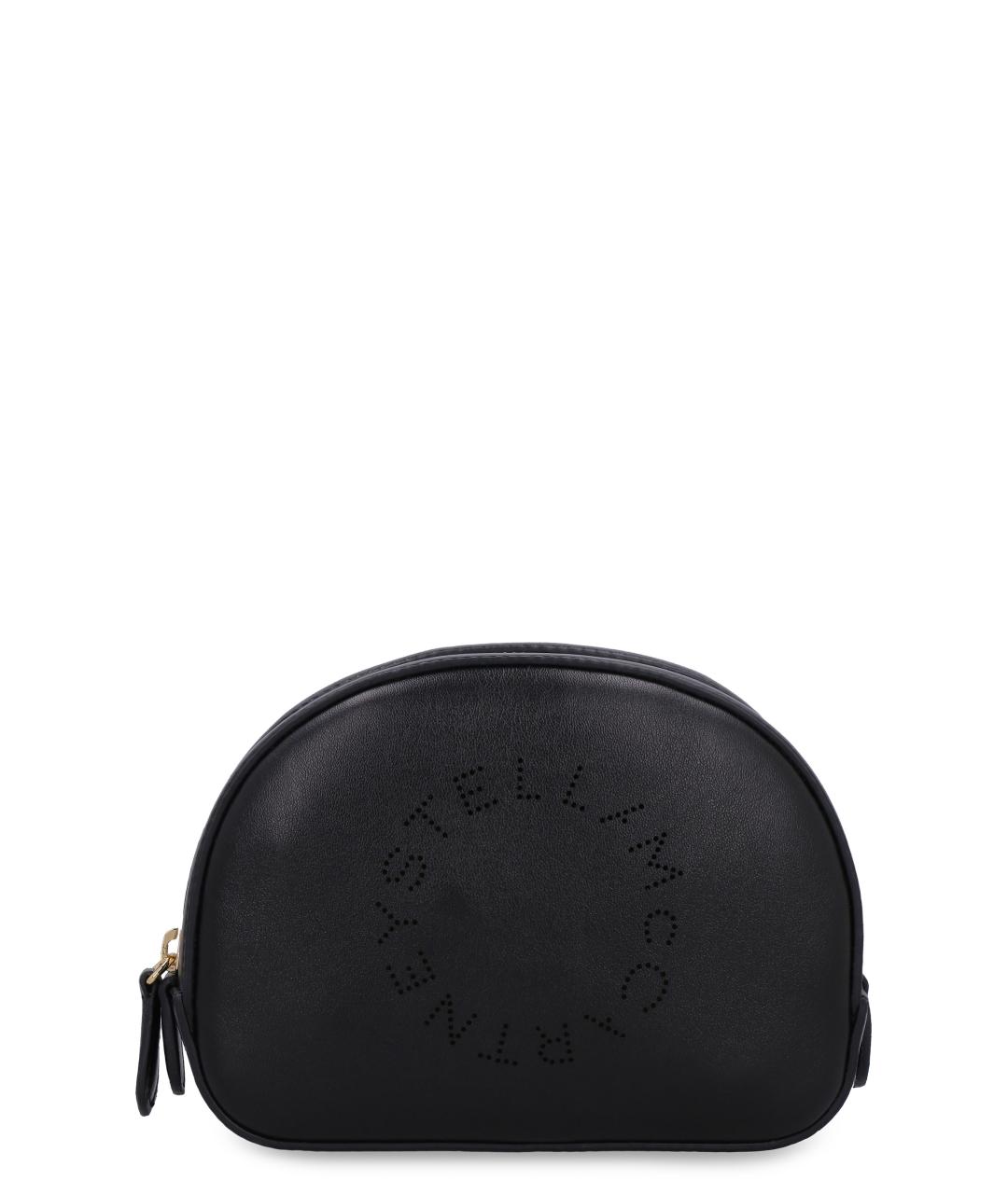 STELLA MCCARTNEY Черная косметичка из искусственной кожи, фото 1