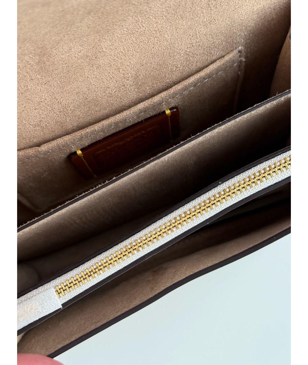 COACH Мульти кожаная сумка через плечо, фото 4