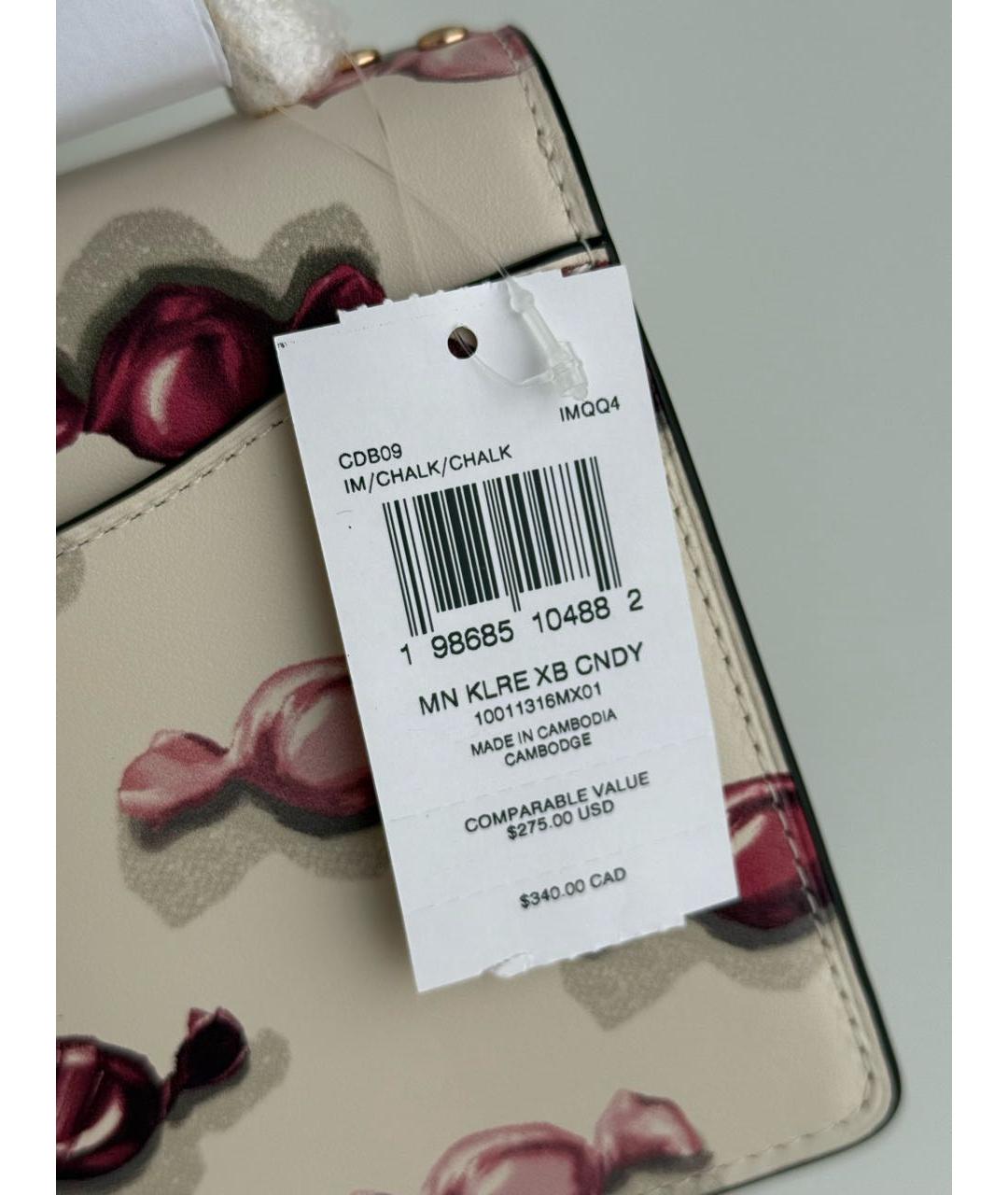 COACH Мульти кожаная сумка через плечо, фото 7