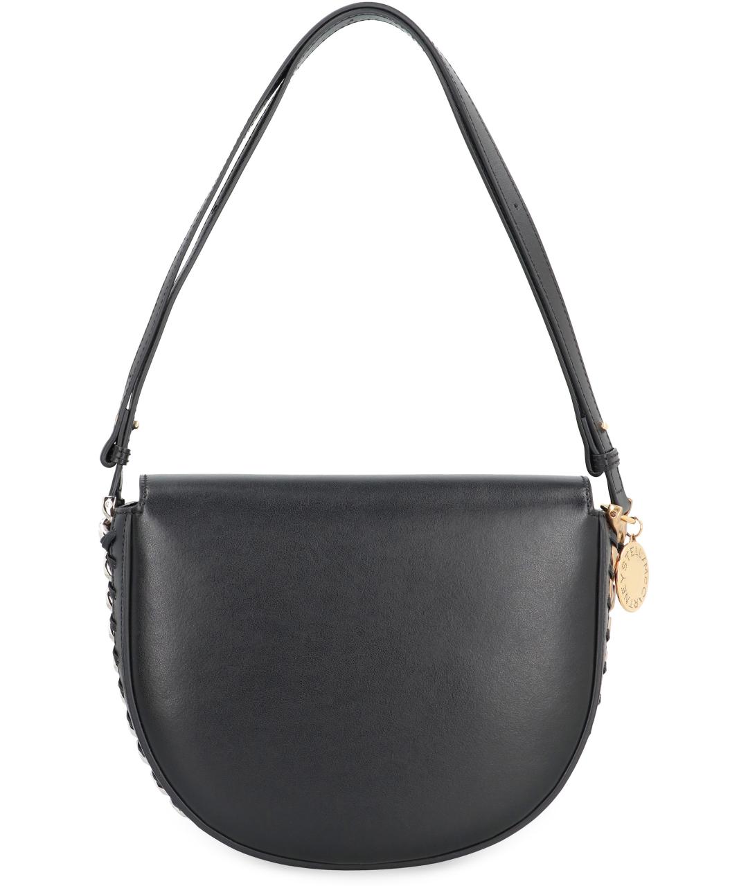 STELLA MCCARTNEY Черная синтетическая сумка через плечо, фото 3