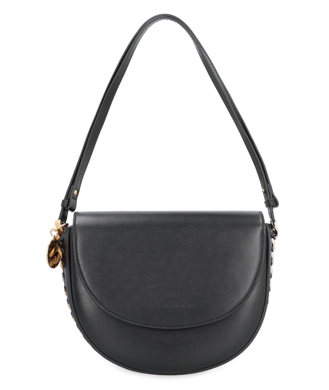 STELLA MCCARTNEY Черная синтетическая сумка через плечо, фото 1