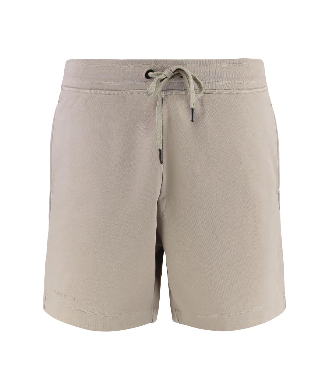 CANADA GOOSE Бежевые хлопковые шорты, фото 1