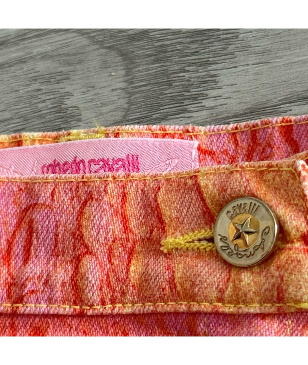 ROBERTO CAVALLI Мульти хлопковая юбка, фото 4