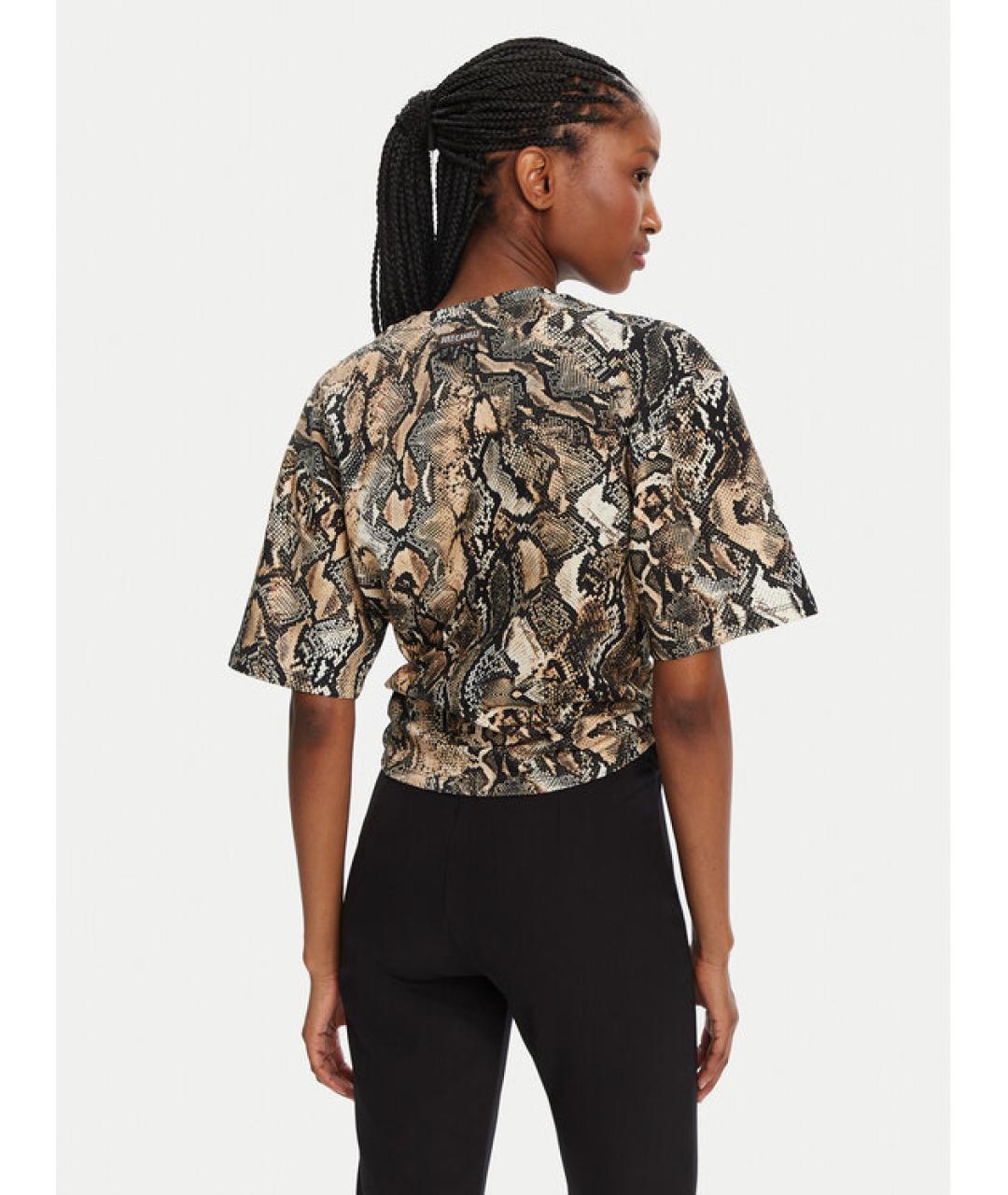 JUST CAVALLI Хлопковая футболка, фото 3