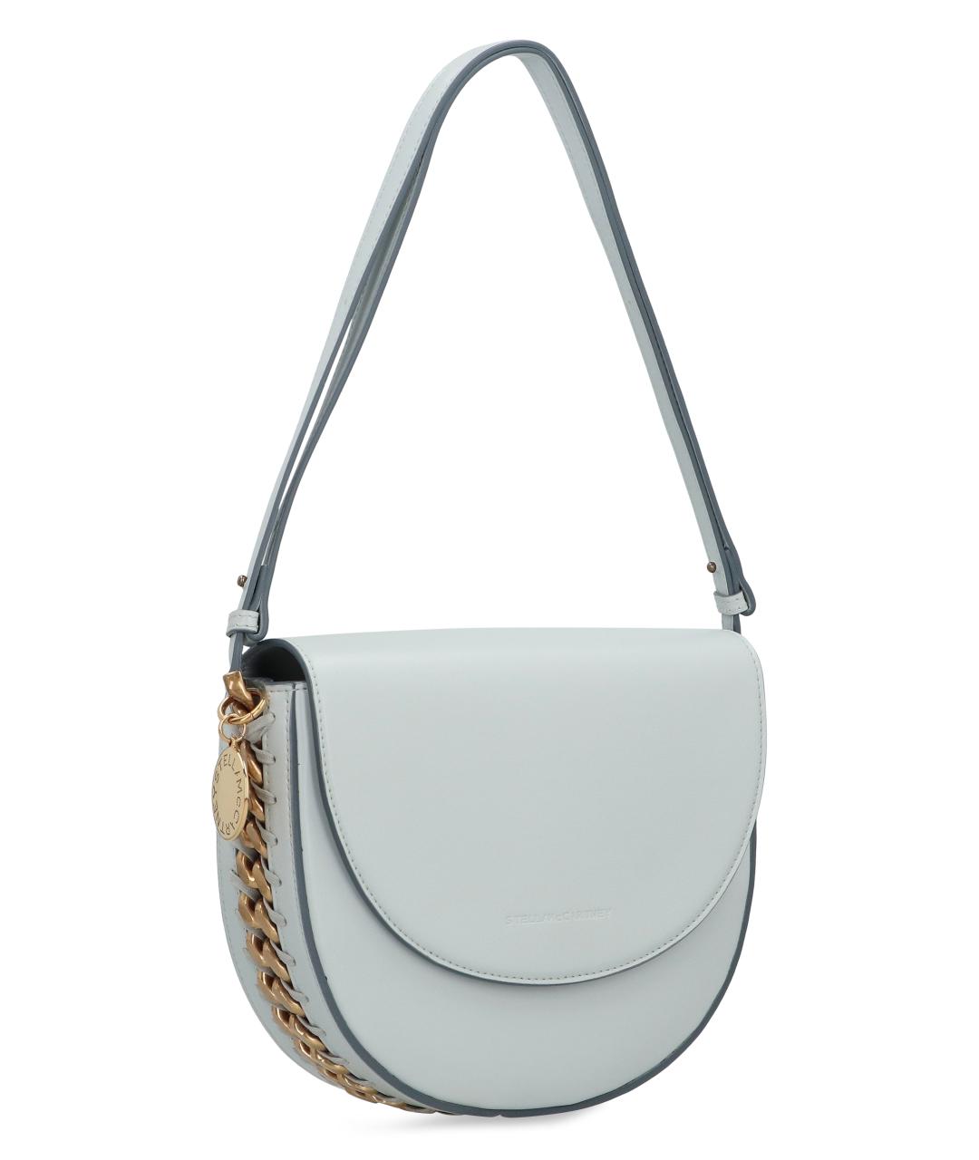 STELLA MCCARTNEY Голубая синтетическая сумка через плечо, фото 2
