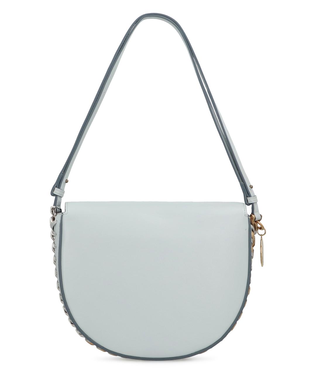 STELLA MCCARTNEY Голубая синтетическая сумка через плечо, фото 3