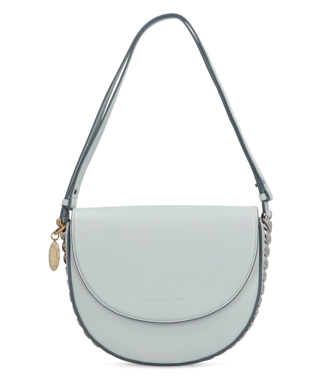 STELLA MCCARTNEY Голубая синтетическая сумка через плечо, фото 1