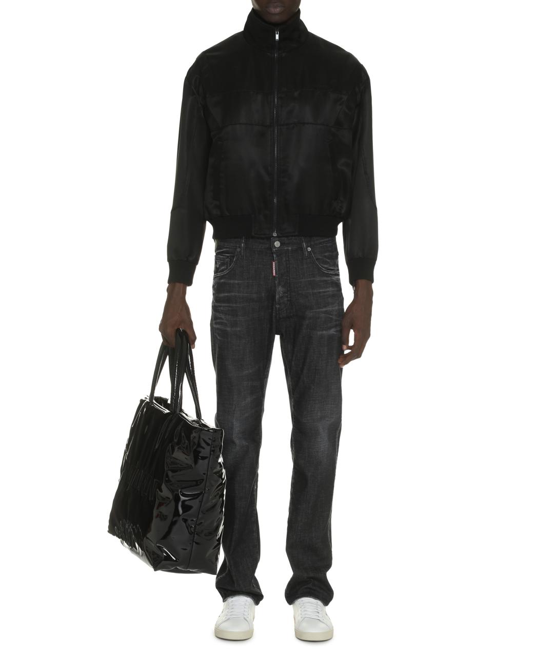 SAINT LAURENT Черная куртка, фото 3