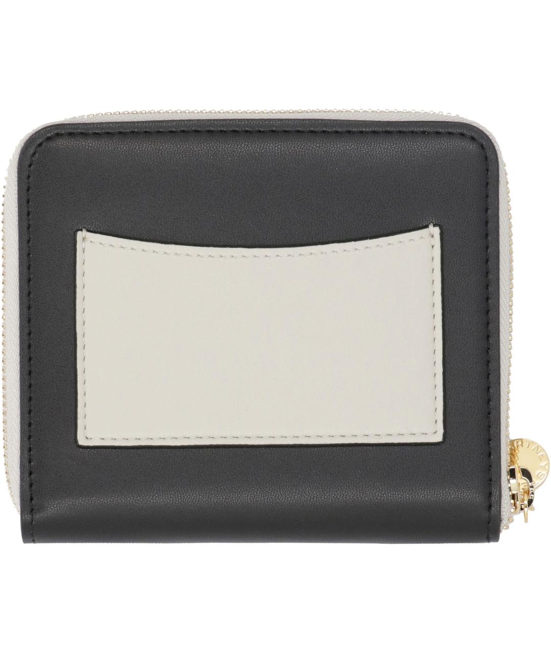 STELLA MCCARTNEY Черный полиуретановый кошелек, фото 2