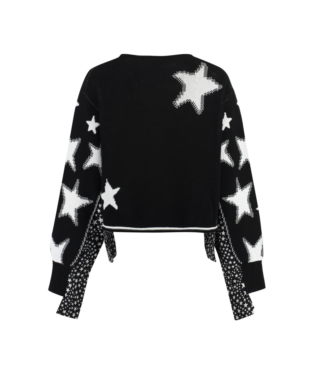 STELLA MCCARTNEY Черный хлопковый джемпер / свитер, фото 2