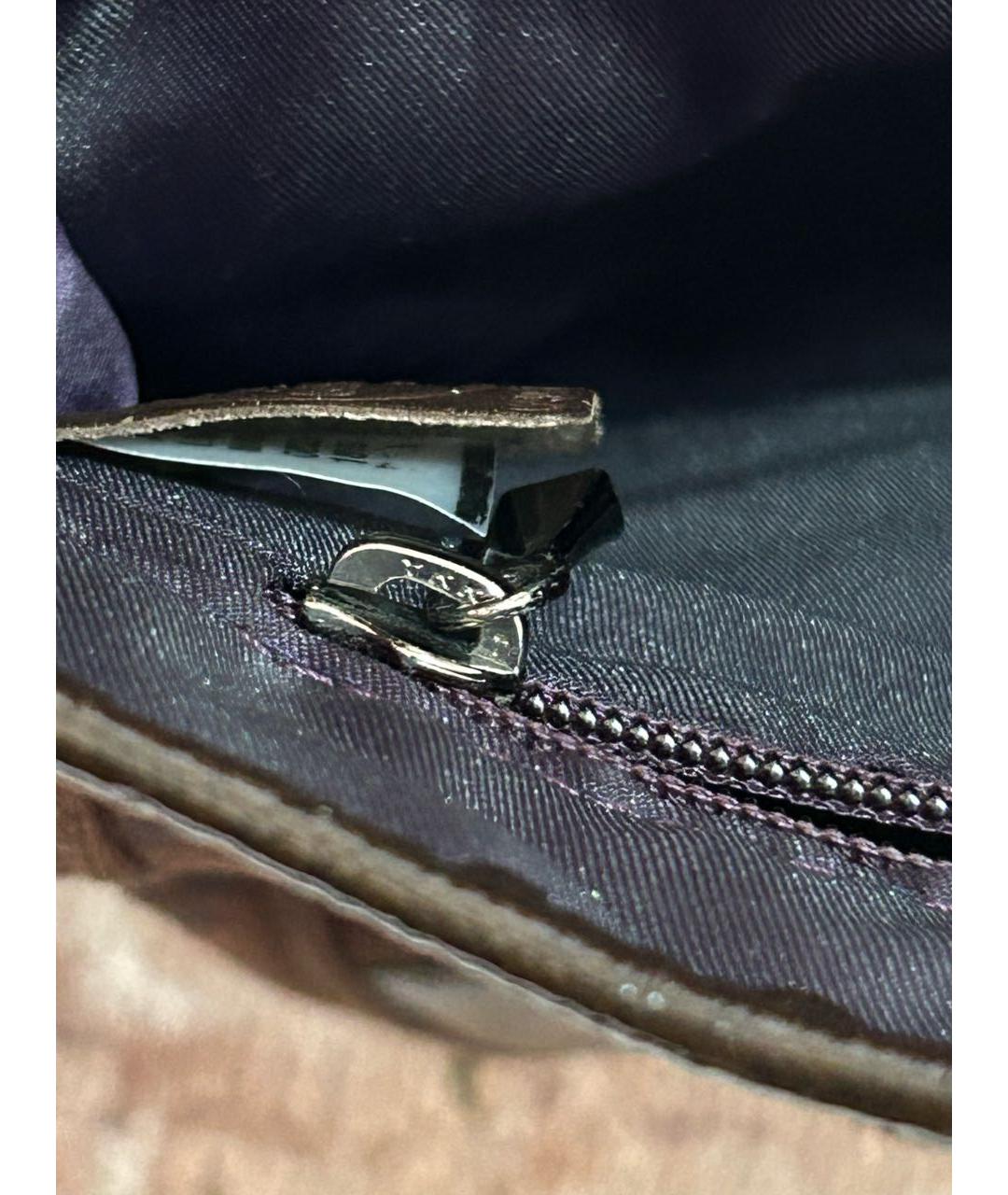 LONGCHAMP Коричневая кожаная сумка тоут, фото 4