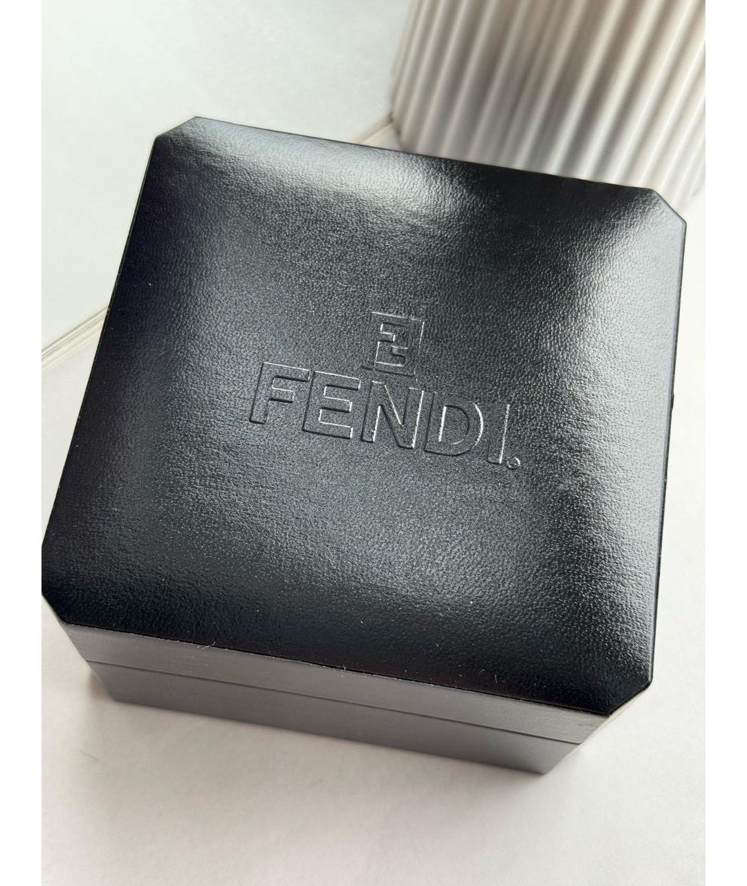 FENDI Серебряные металлические часы, фото 6