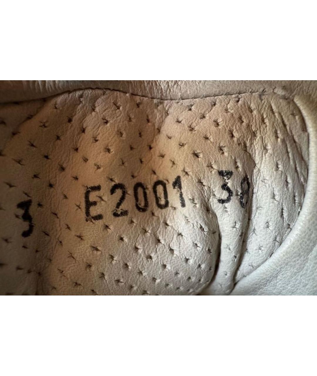 PRADA Белые кожаные кроссовки, фото 8