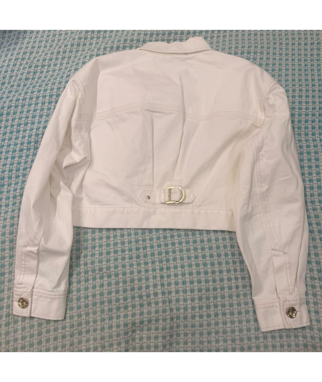 ZIMMERMANN Белая хлопковая куртка, фото 5