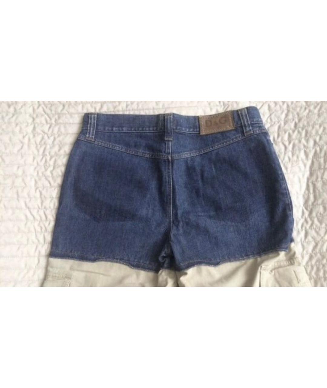 DOLCE&GABBANA Серые хлопковые прямые джинсы, фото 6