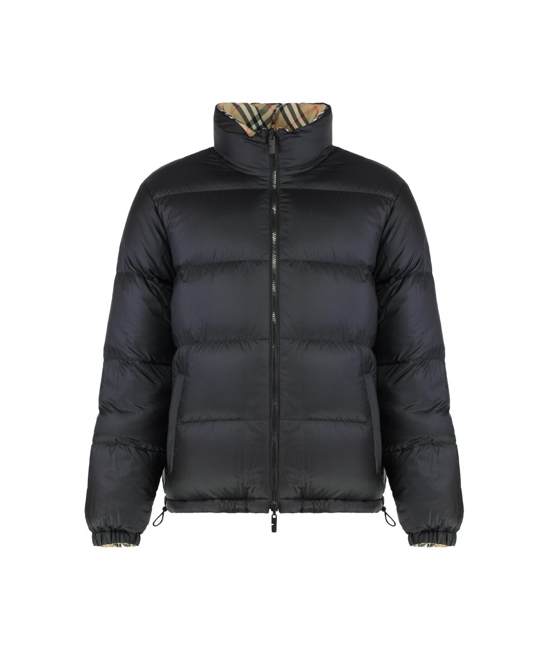 BURBERRY Бежевый полиэстеровый пуховик, фото 3