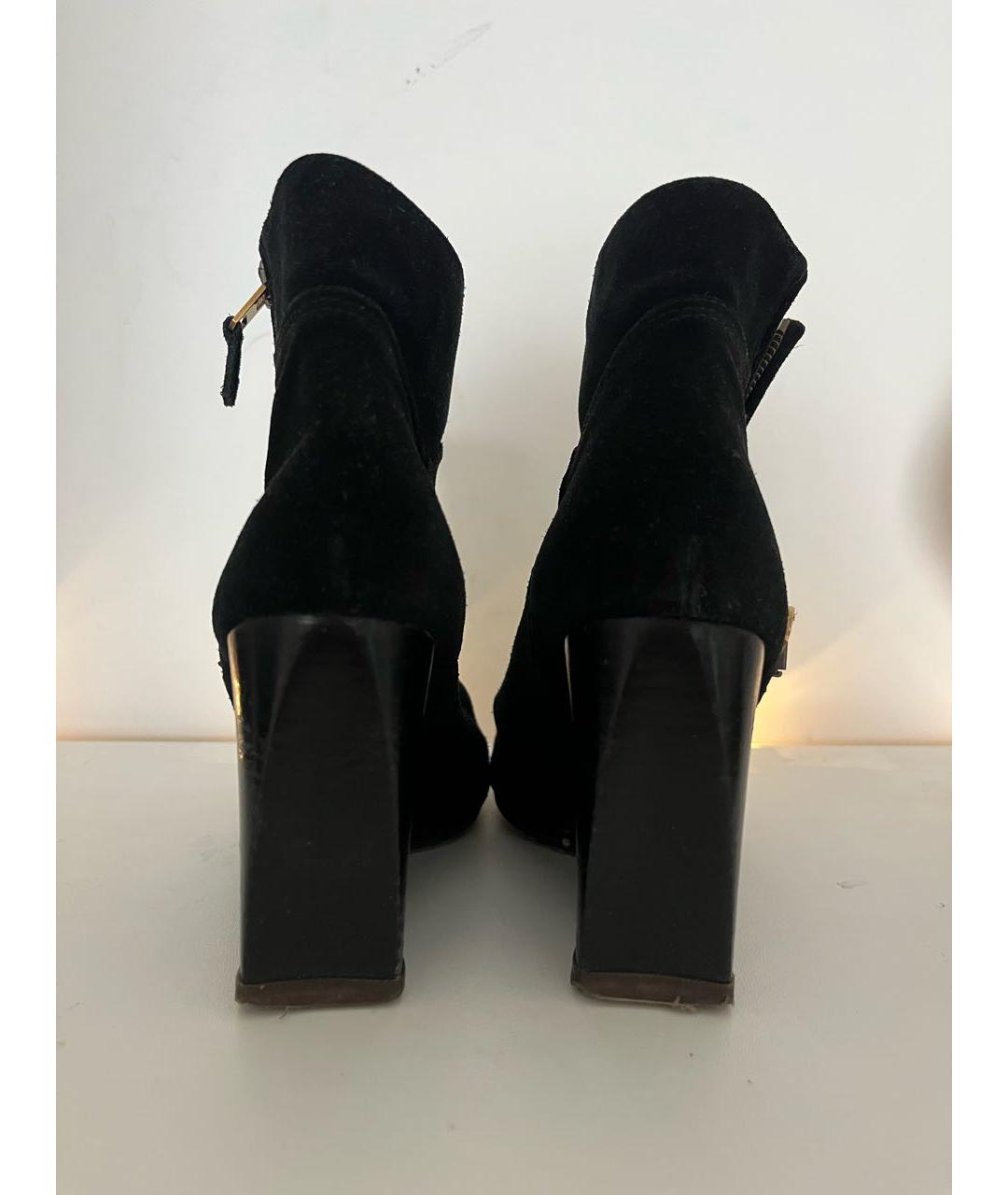 LANVIN Черные замшевые ботильоны, фото 3