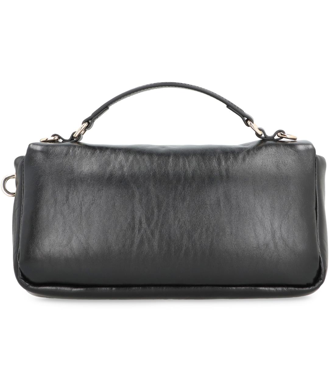 GUCCI Черная кожаная сумка с короткими ручками, фото 3