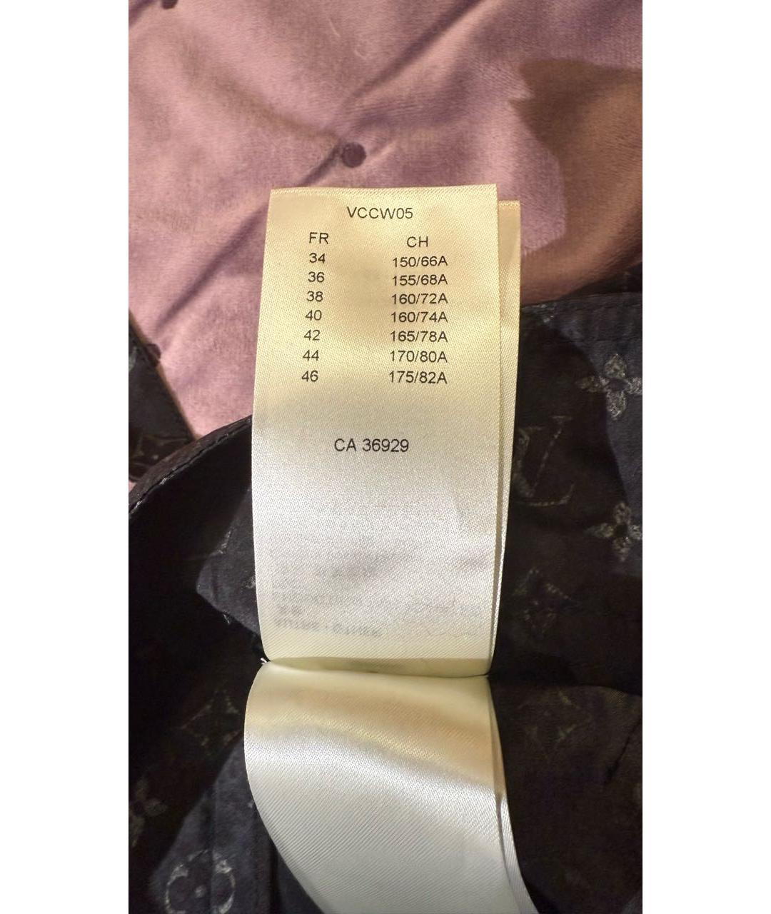 LOUIS VUITTON Серые шелковые брюки широкие, фото 7