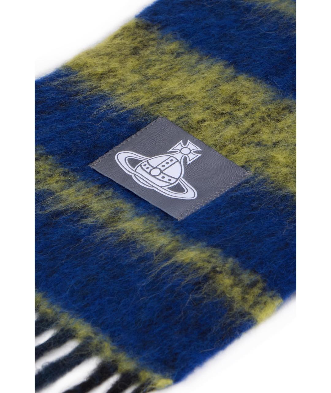 VIVIENNE WESTWOOD Мульти шерстяной шарф, фото 3