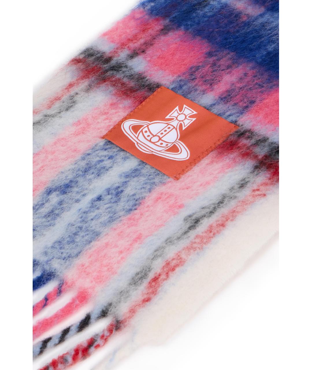 VIVIENNE WESTWOOD Мульти шерстяной шарф, фото 2