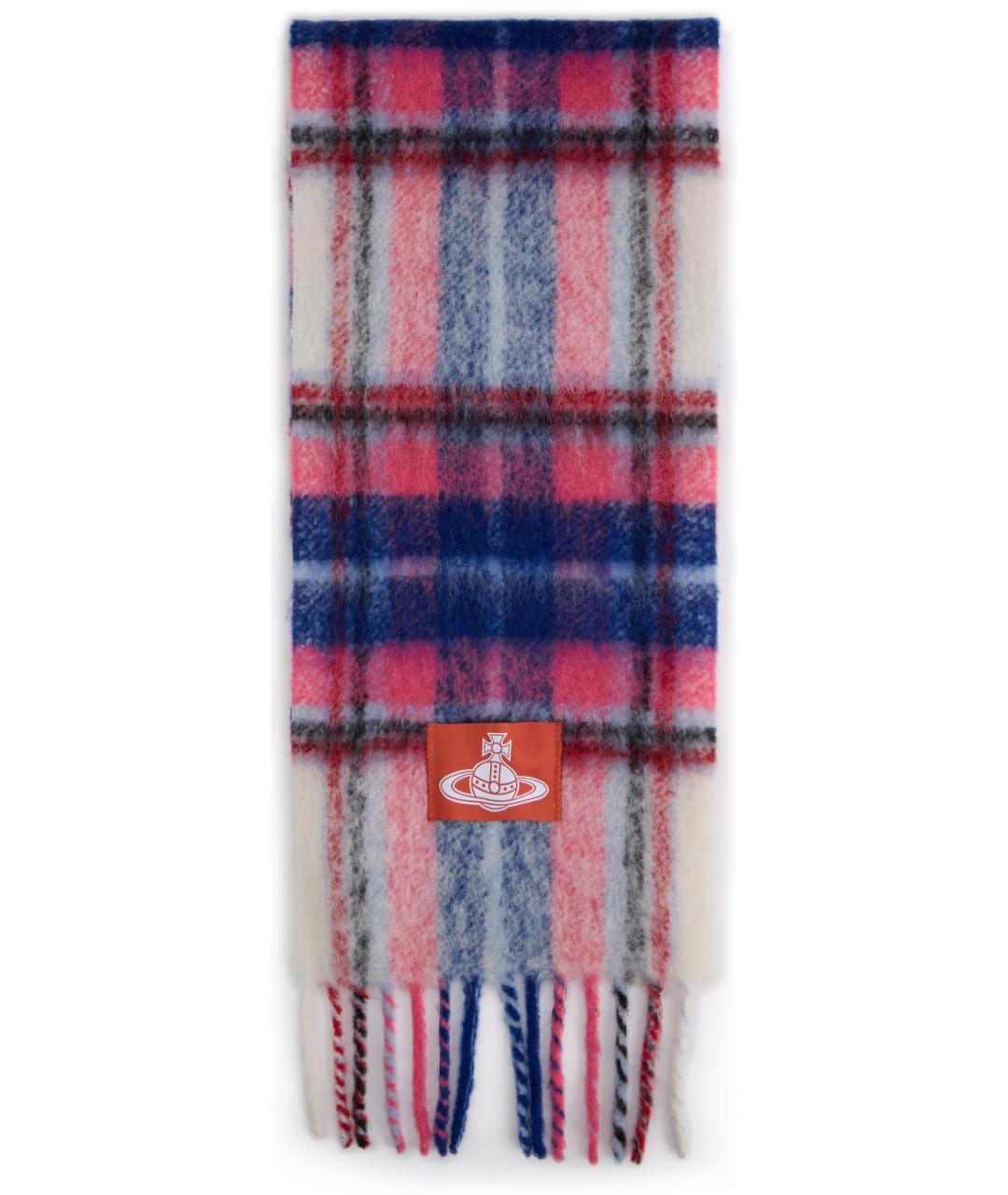 VIVIENNE WESTWOOD Мульти шерстяной шарф, фото 3