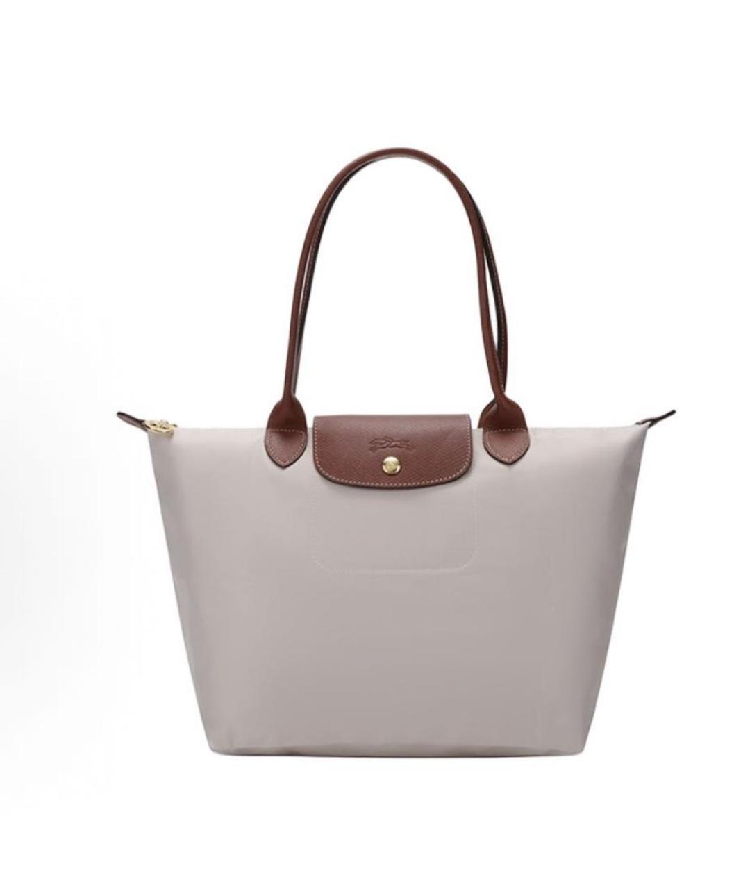 LONGCHAMP Бежевая сумка тоут, фото 9