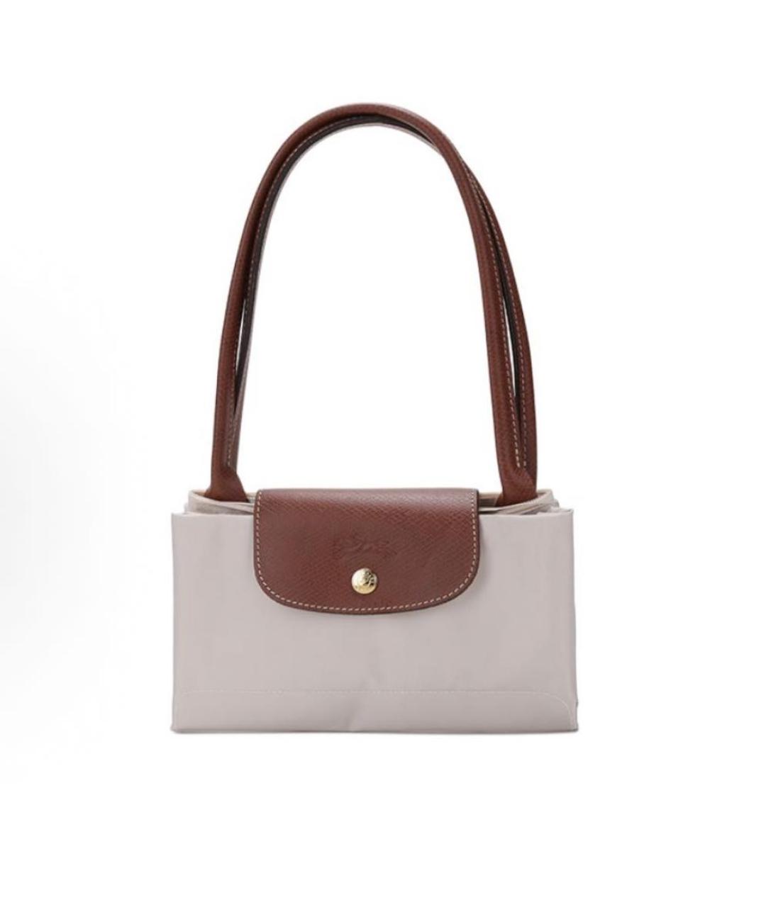 LONGCHAMP Бежевая сумка тоут, фото 4