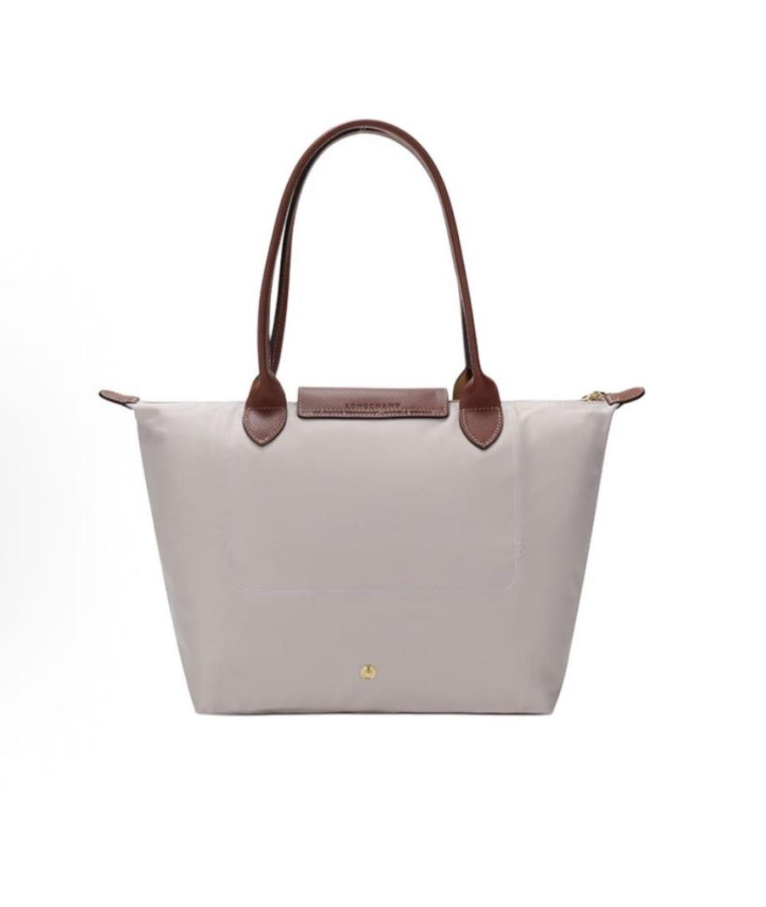 LONGCHAMP Бежевая сумка тоут, фото 3