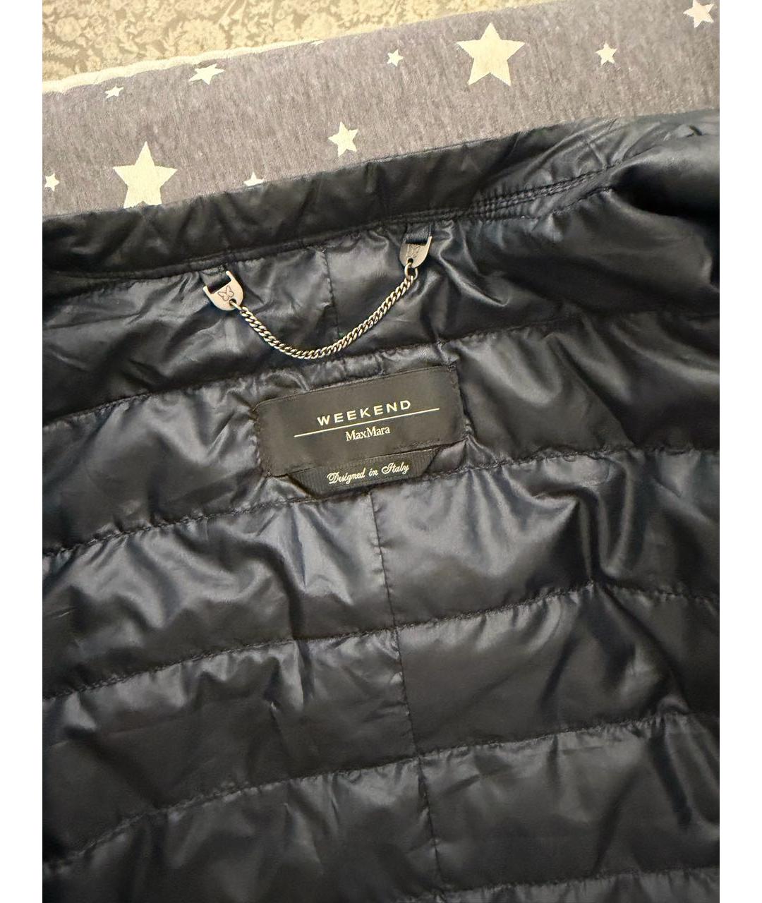 WEEKEND MAX MARA Темно-синяя куртка, фото 3