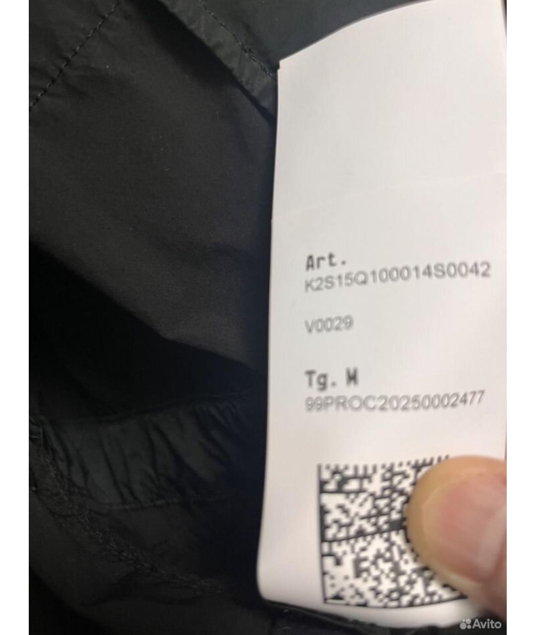 STONE ISLAND Черная полиэстеровая парка, фото 7