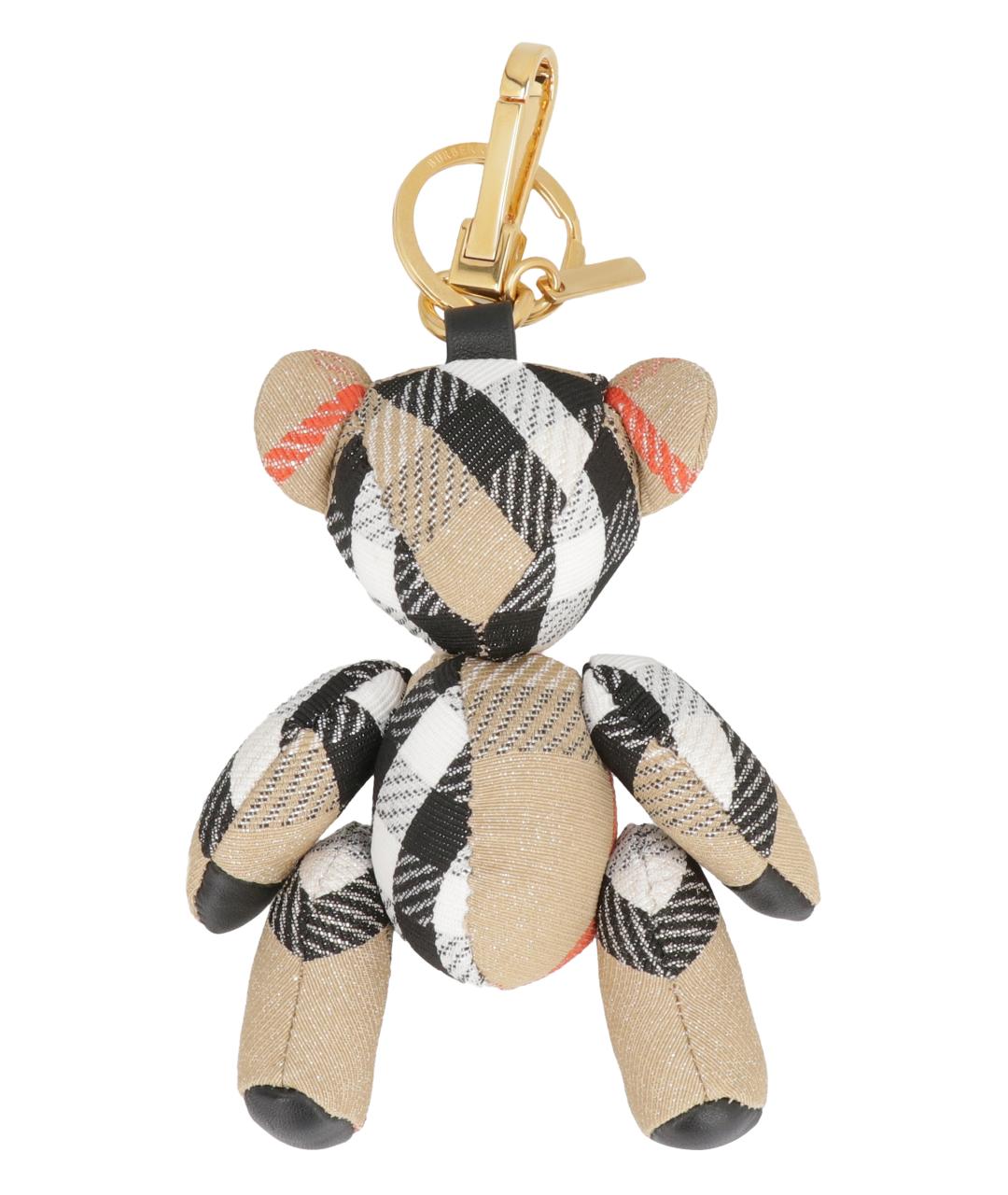 BURBERRY Бежевый брелок, фото 2