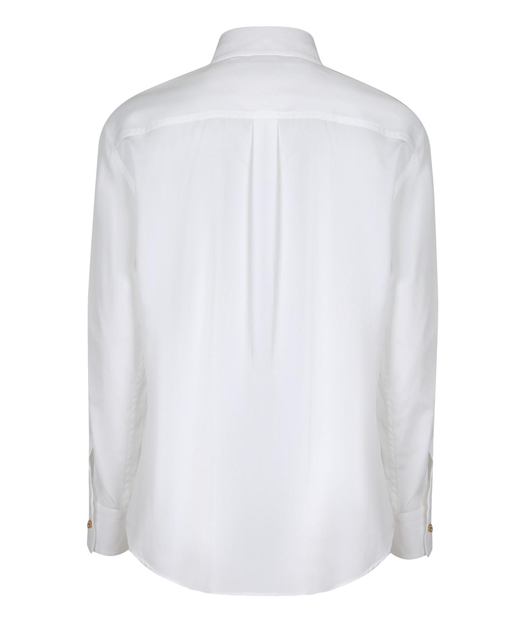 BOTTEGA VENETA Белая хлопковая рубашка, фото 2