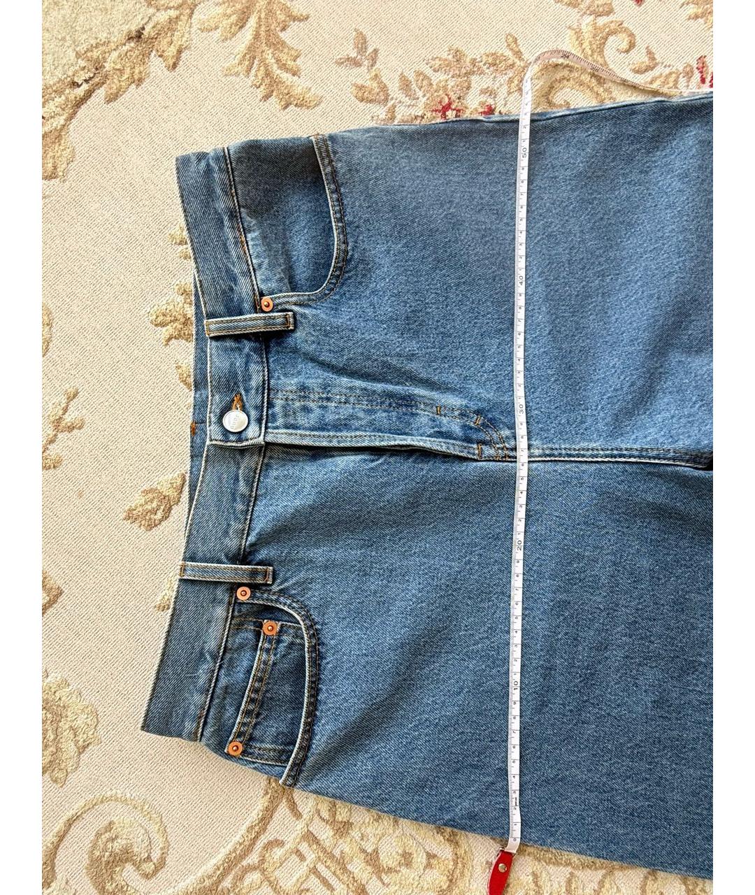 GUCCI Хлопковые джинсы клеш, фото 7