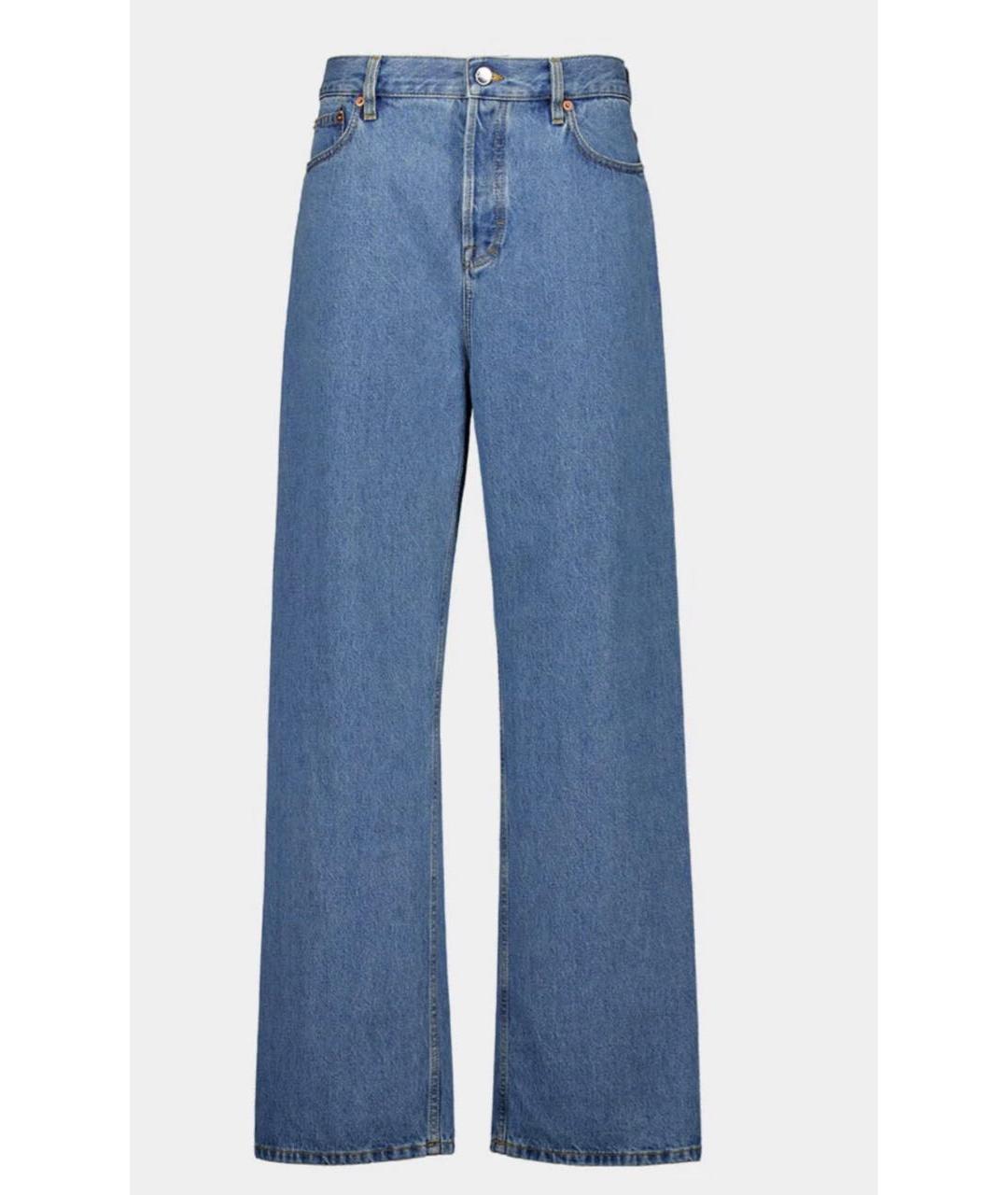 GUCCI Хлопковые джинсы клеш, фото 8