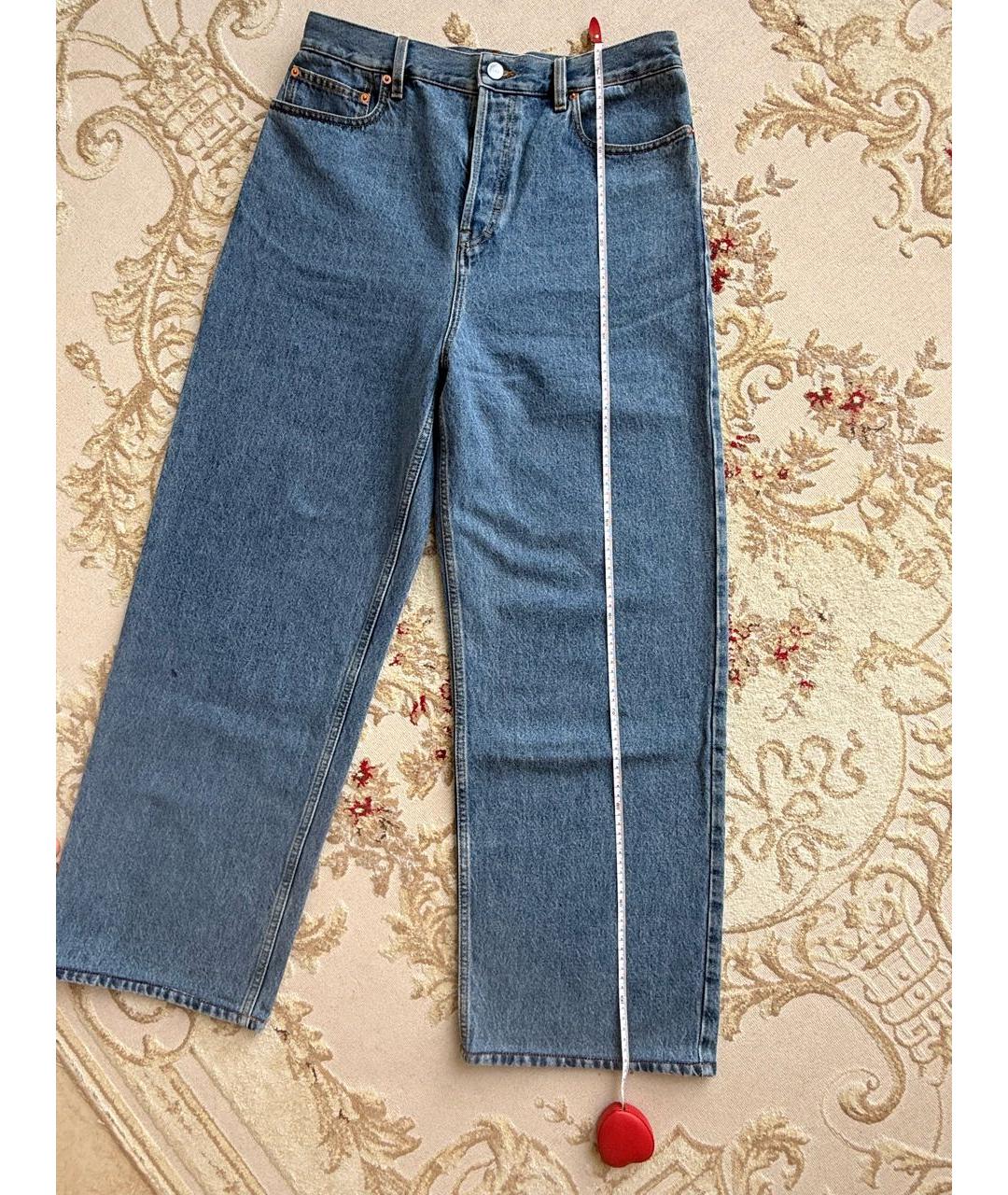 GUCCI Хлопковые джинсы клеш, фото 5