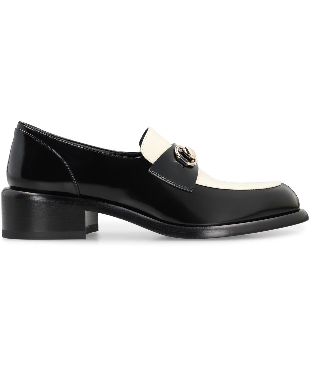 GUCCI Черные кожаные лоферы, фото 2