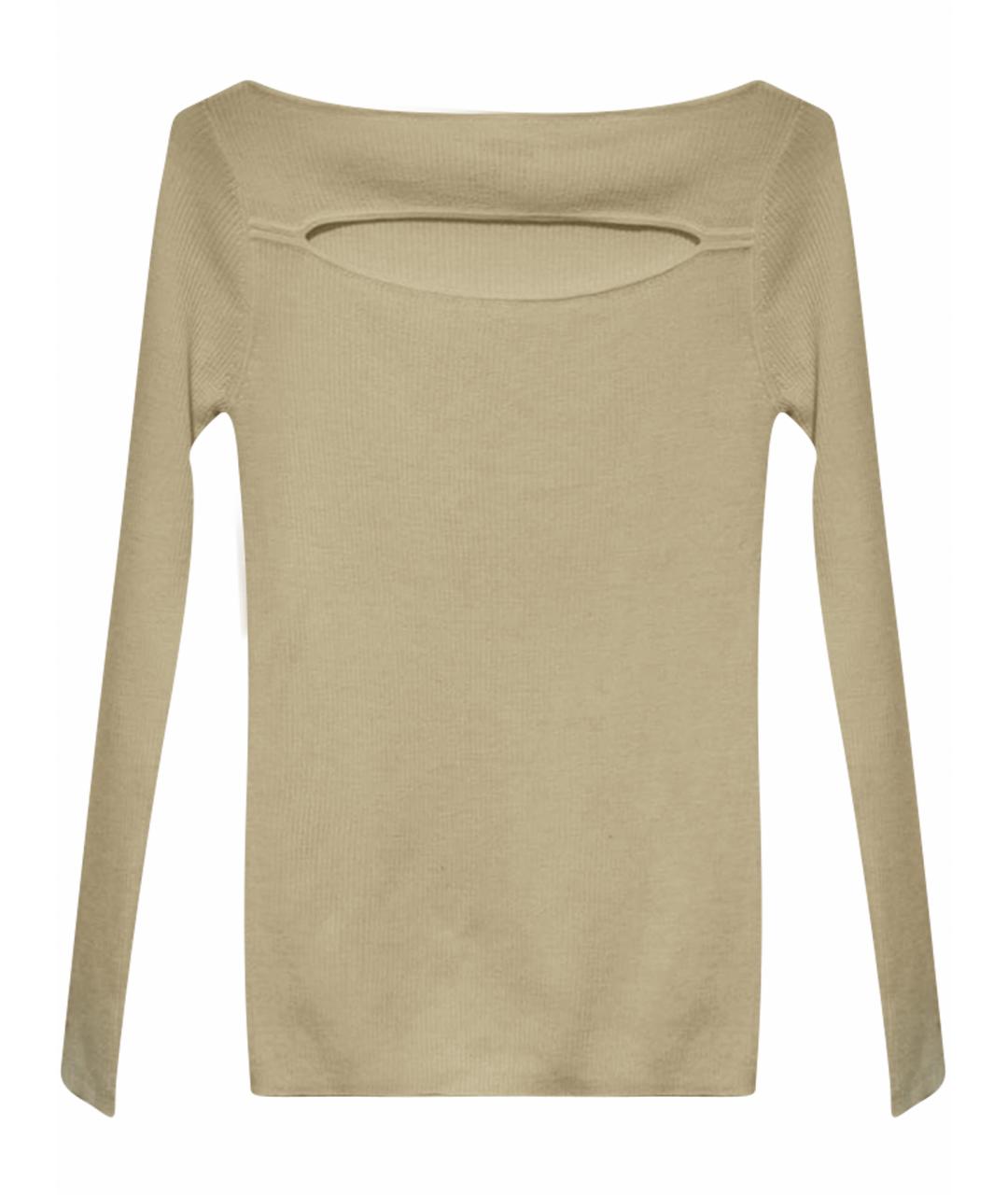 P.A.R.O.S.H. Белый шерстяной джемпер / свитер, фото 1