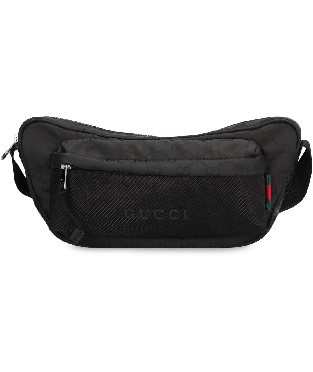 GUCCI Черная синтетическая сумка на плечо, фото 2