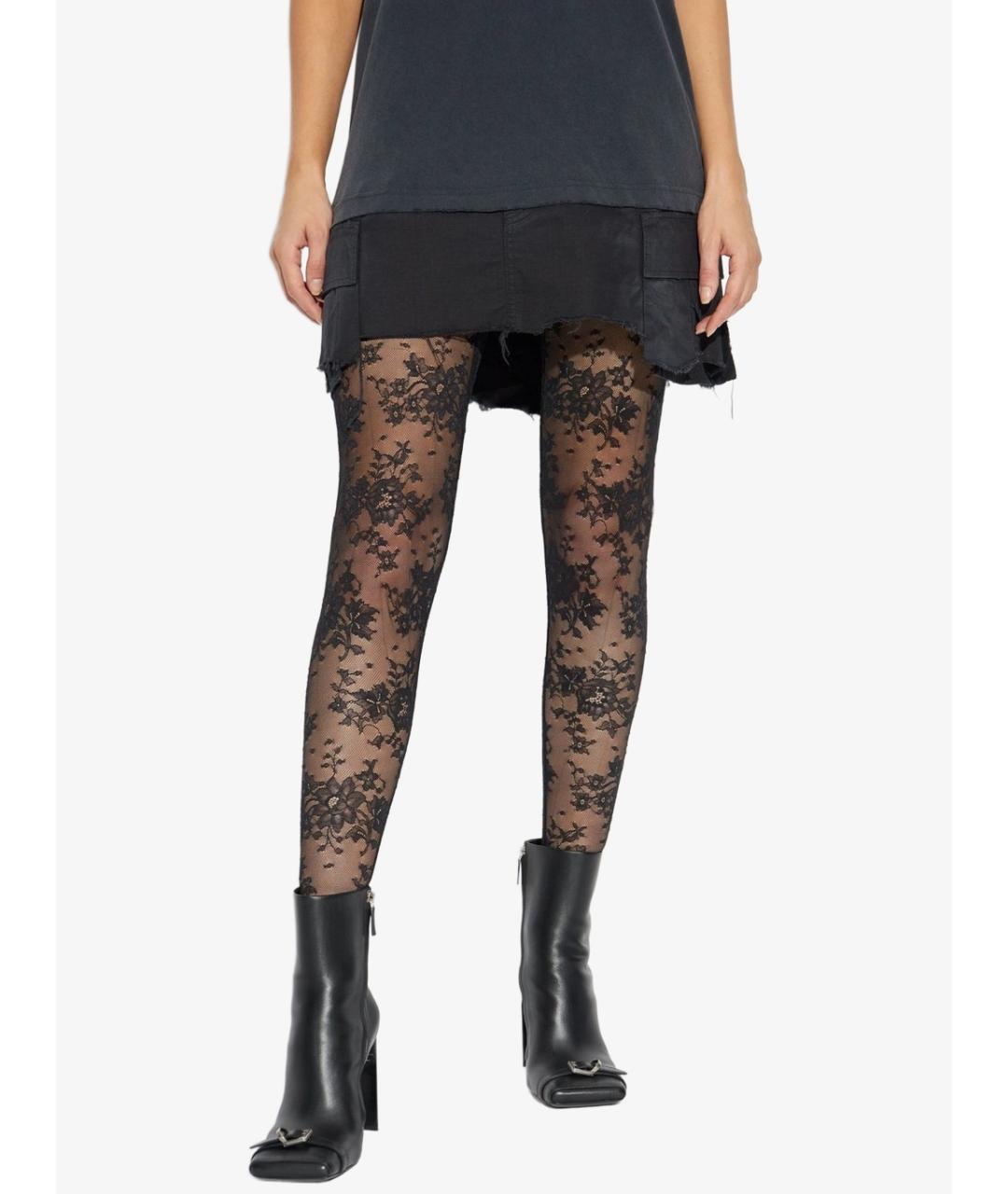 BALENCIAGA Черные носки, чулки и колготы, фото 3