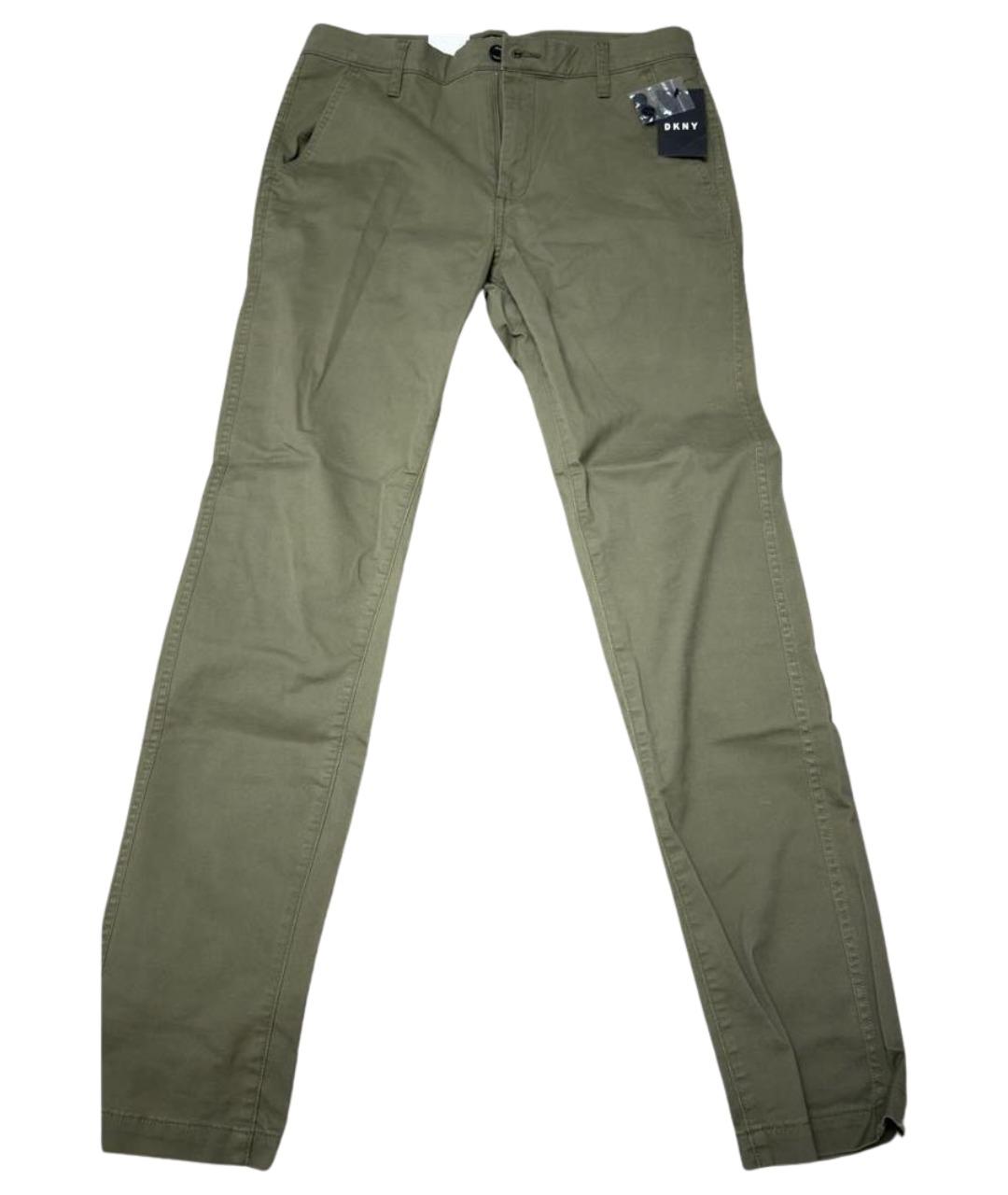 DKNY Хлопко-эластановые брюки чинос, фото 1