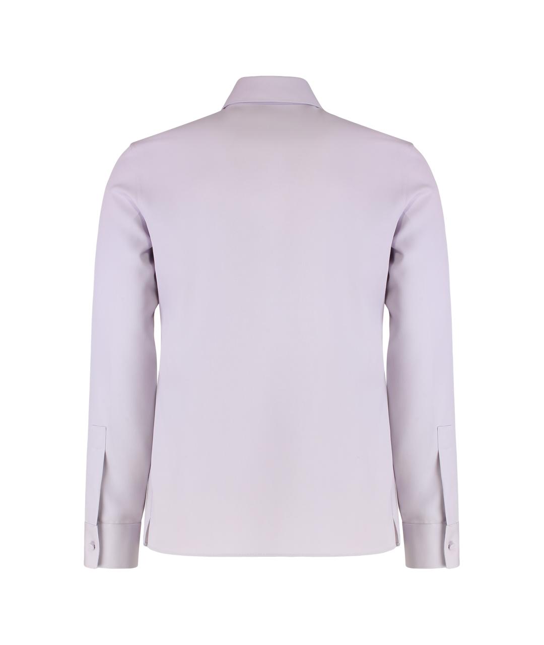 GUCCI Фиолетовая шерстяная классическая рубашка, фото 2
