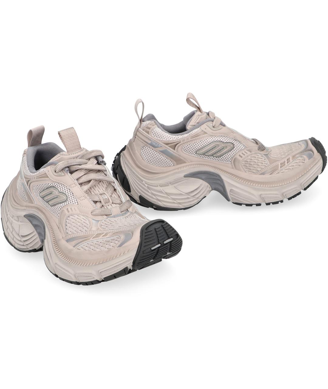 BALENCIAGA Серые синтетические кроссовки, фото 3