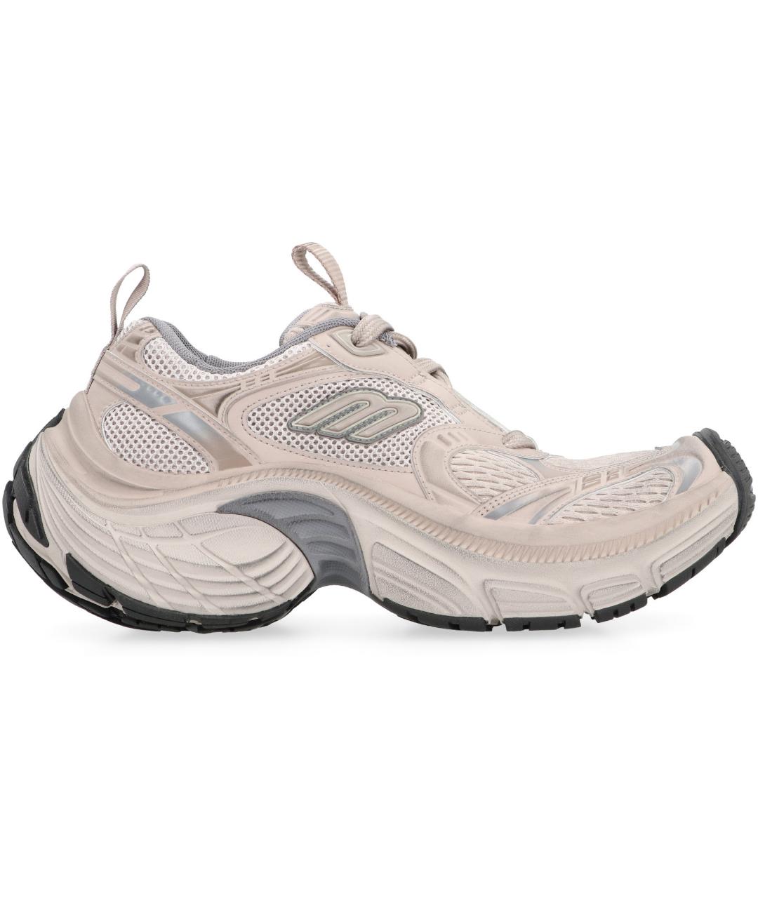 BALENCIAGA Серые синтетические кроссовки, фото 2