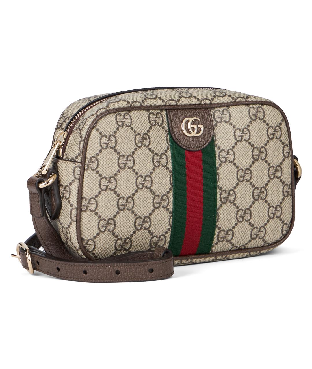 GUCCI Мульти хлопковая сумка через плечо, фото 2