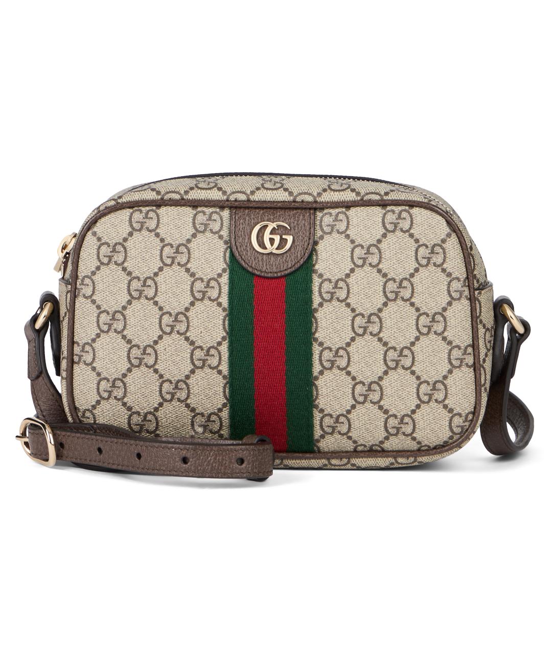 GUCCI Мульти хлопковая сумка через плечо, фото 1