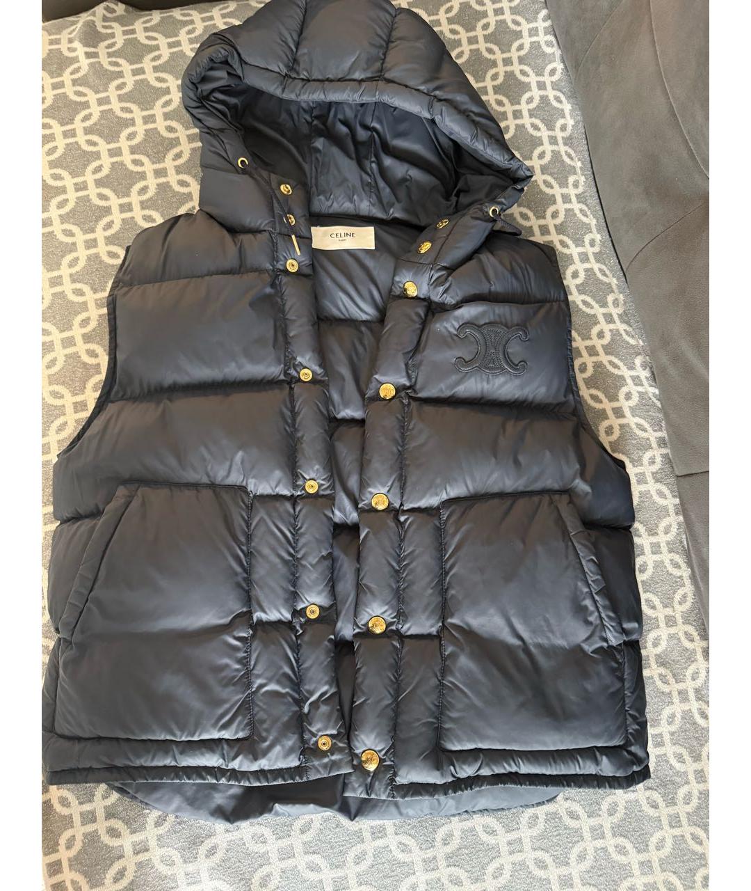 CELINE Темно-синий жилет, фото 5