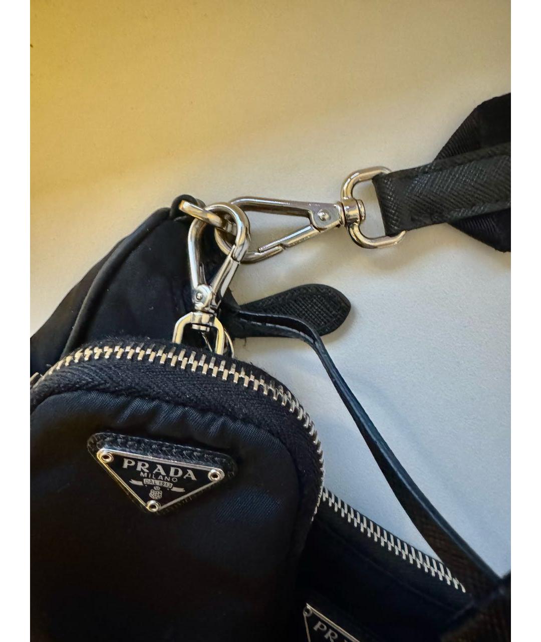 PRADA Черная сумка через плечо, фото 6
