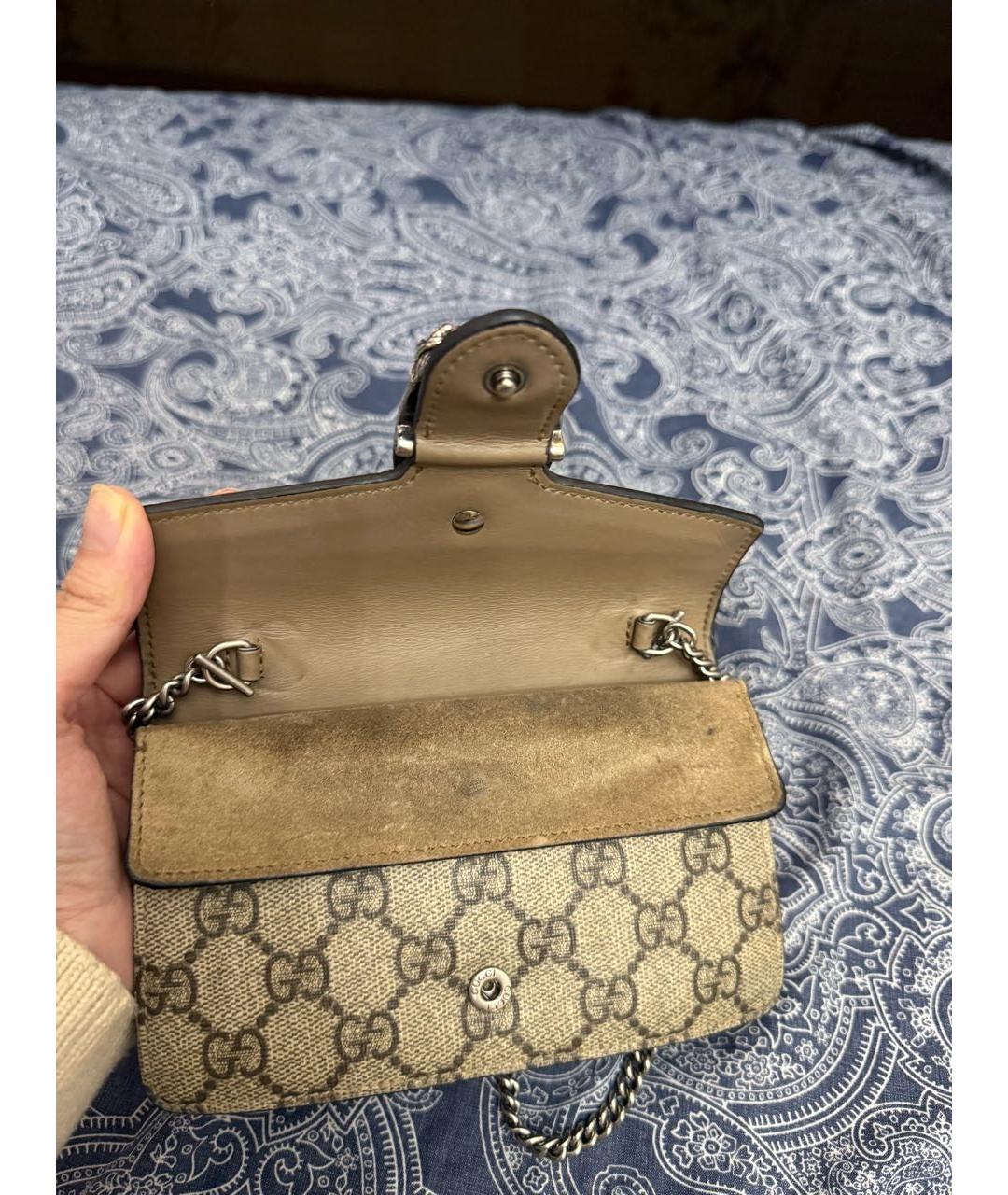 GUCCI Коричневая сумка через плечо, фото 2